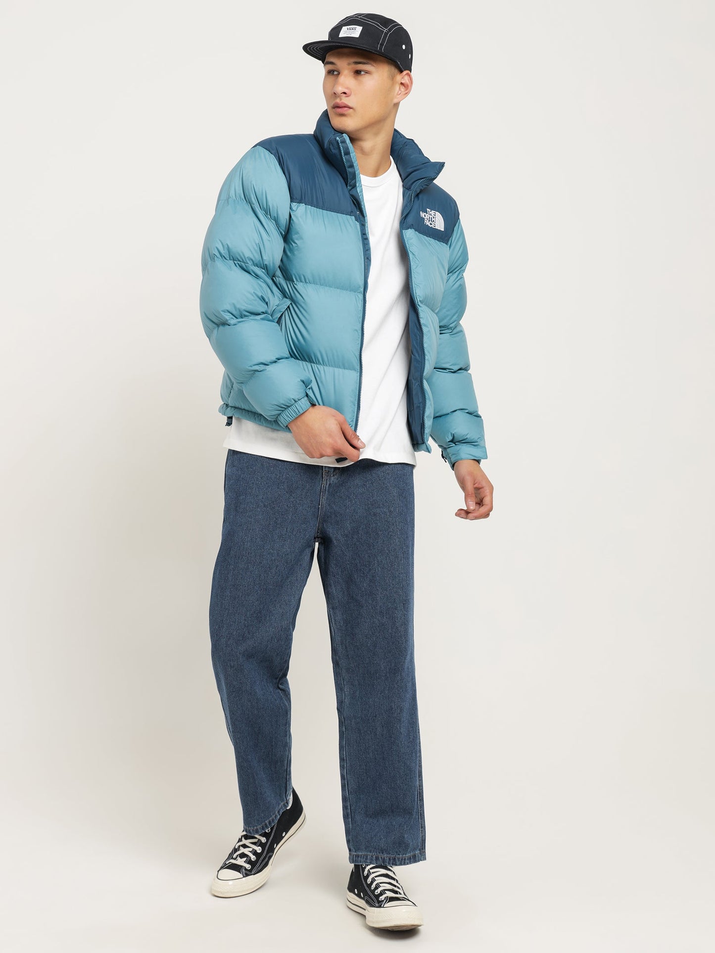 1996 Retro Nuptse Jacket in Blue